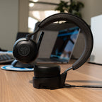 Epic Work ANC Wireless On-Ear Headset Black