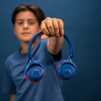 JBuddies ANC Kids Headphones Blue/Red
