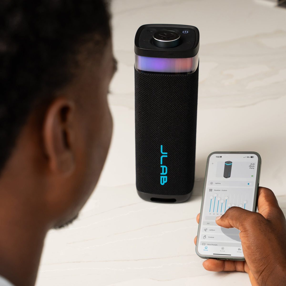 JBuds Party Portable Bluetooth Speaker Black