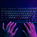 Midnight TKL Wired Mechanical Gaming Keyboard Black