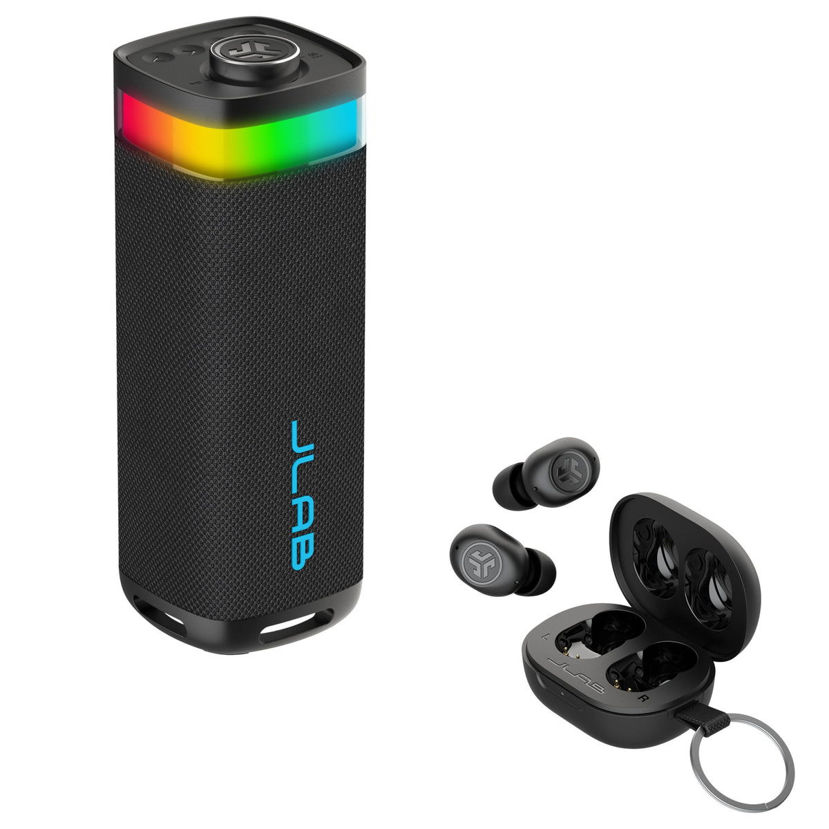 JBuds Party Black + JBuds Black Mini Gift Set