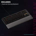 Daybreak TKL Wired Magnetic Gaming Keyboard Black