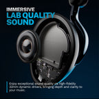 Epic Lux Lab Edition ANC Over-Ear Headphones Black