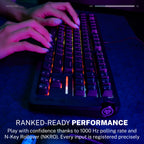 Midnight TKL Wired Mechanical Gaming Keyboard Black
