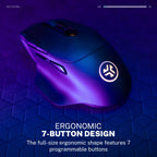 Midnight Wireless Gaming Mouse Black