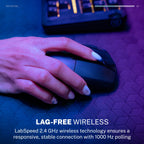 Midnight Wireless Gaming Mouse Black